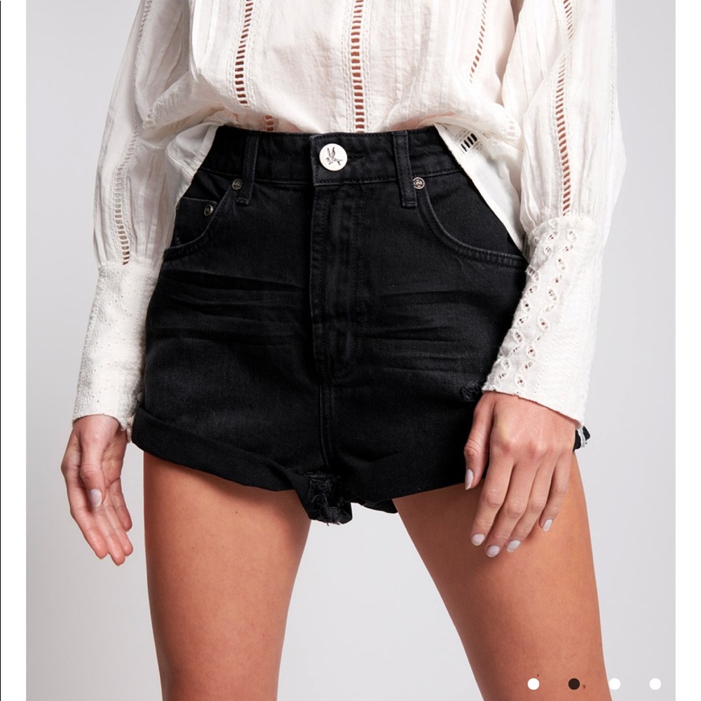 One Teaspoon High Waisted Bandit Shorts